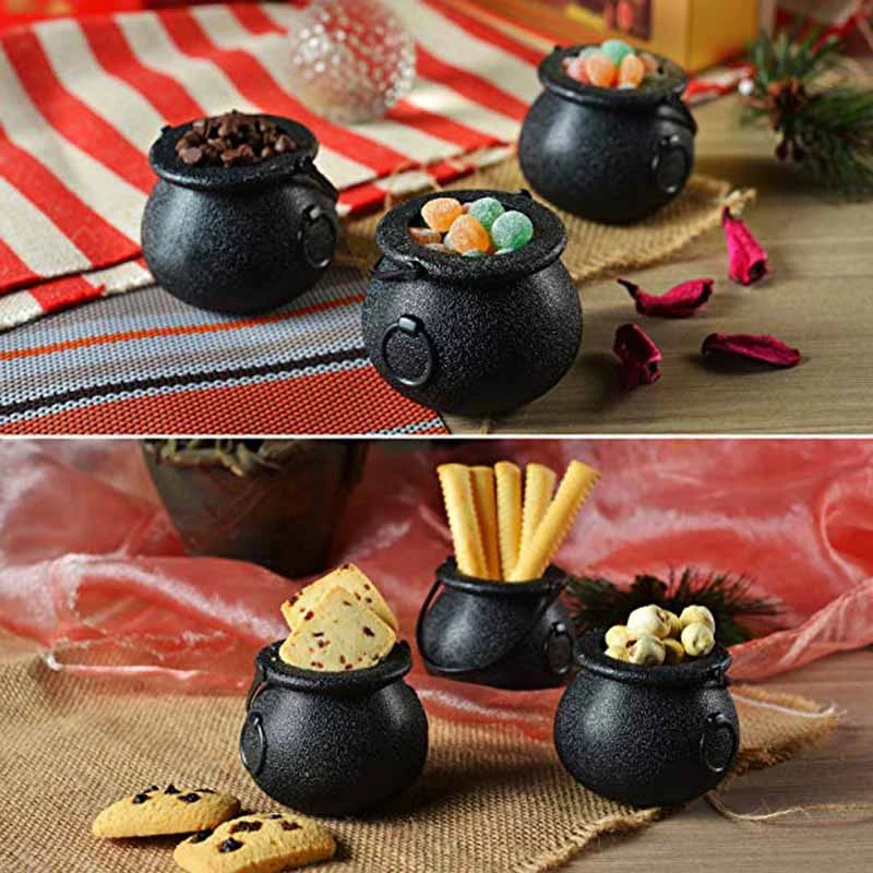 Chocolate cupcake Candy box Kettles for Wizard Halloween St. Patrick's Day kids birthday Christmas tree bar Decoration supplies