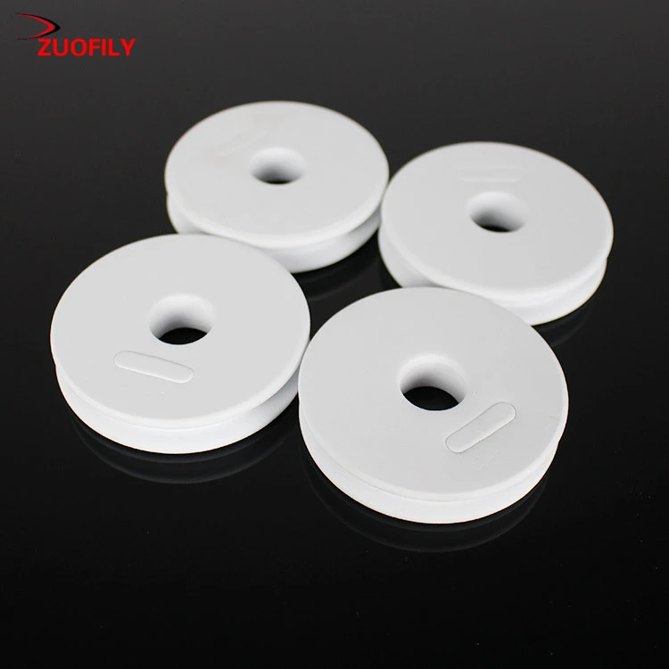 10pcs/lot Diameter 70mm Carp Fishing Rig Winders Pulleys Line Winding Line Wire Board Plate Main Spool EVA Foam Coil