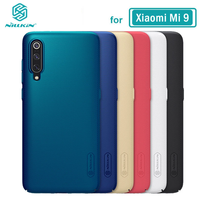 for Xiaomi Mi 9 Case Nillkin Frosted Shield PC Hard Back Case for XiaoMi Mi9 Mi 11 10 10T Lite 9T Pro 5G Cover