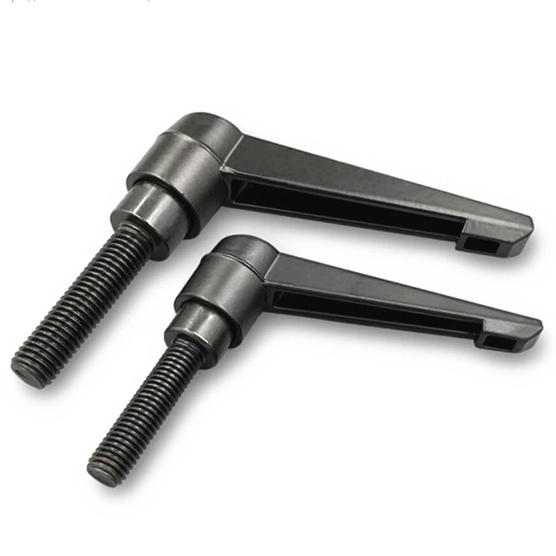 1PC M5 M6 M8 M10 Clamping Handle Screws Bolt Clamping Lever Machinery Adjustable Handle Locking External Male Thread Knob