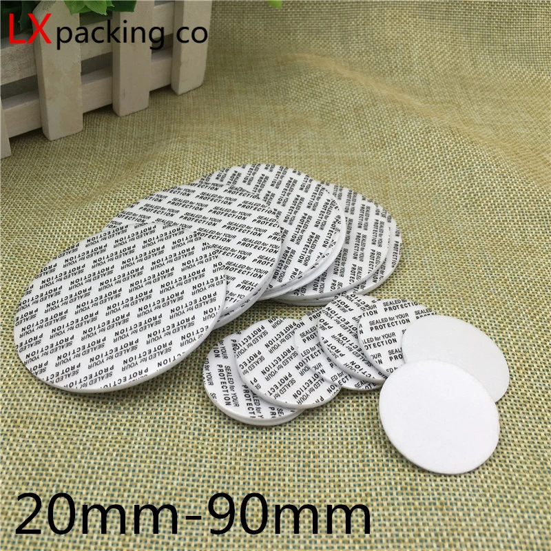 Free Shipping Sealing Stickers Self Adhesive Foam Seals To Stop Leak Packaging  Accessories Cosmetics Bottles Of Accessories