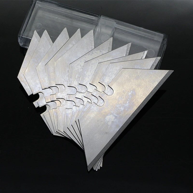 10pcs blade trapezoidal  folding