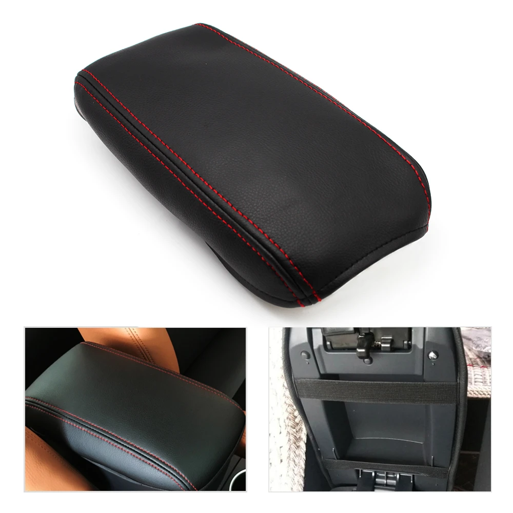 Car Center Console Armrest Box Cover Microfiber Leather Protection Pad for VW Golf 5 MK5 2005 2006 2007 2008 2009 2010