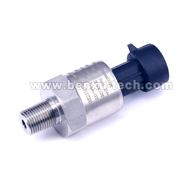 0.3m Cable,10bar,12VDC,1-5V,NPT1/8 Oil Fuel Diesel Air Gas Water Import Ceramic Pressure Sensor Transmitter Transducer