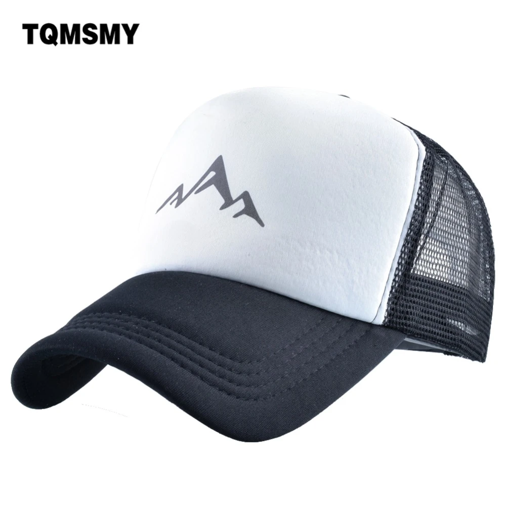 TQMSMY Summer Mountain Breathable Baseball Hat Men and Women Baseball Cap Casual Men's Trucker Hat Adjustable Snapback Hat TMA67
