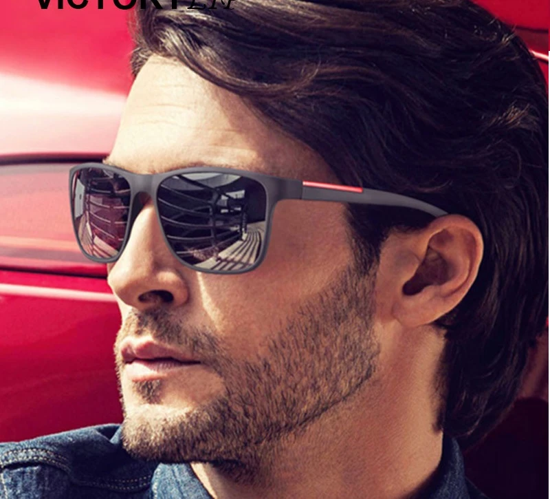 NEW Fashion  Sunglasses Men Driving Sun Glasses For Men Brand Design High Quality Mirror Eyewear Male