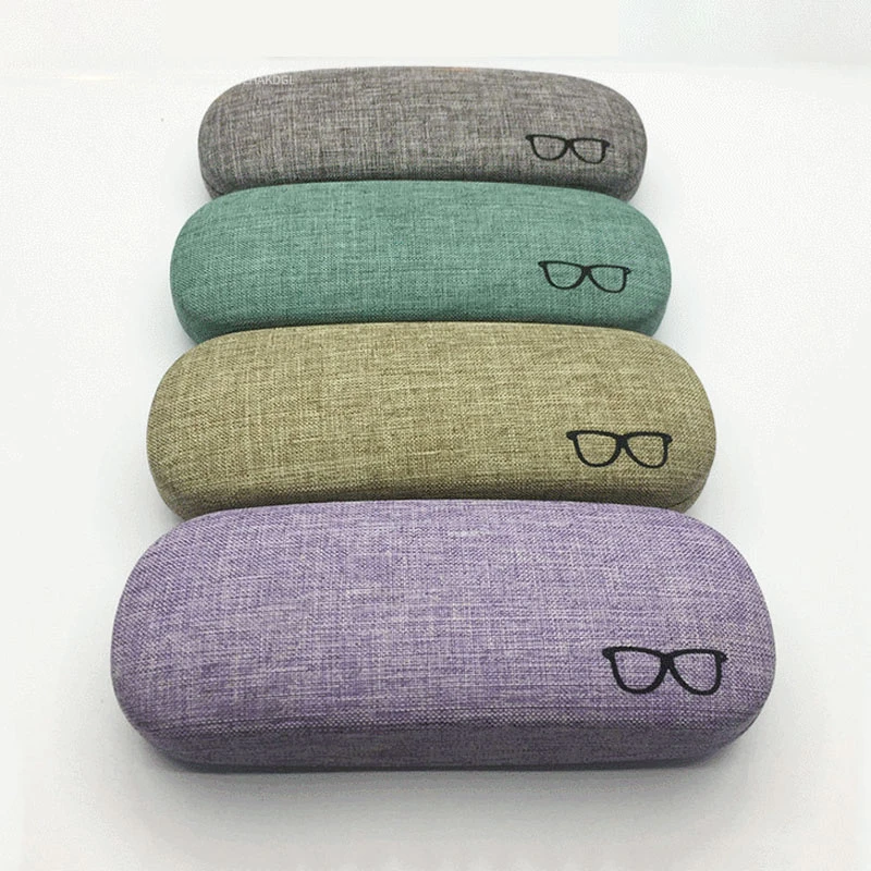 Fresh Style Eye Glasses Case Reading Eyewear Accessories Portable Sunglasses Box Glasses Protective Hard Glasses Pocket Retro