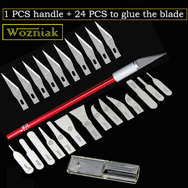 Wozniak Original toughness IC Chip BGA motherboard Hard disk PCB Circuit board Repair knife Curved thin blade for iphone samsung