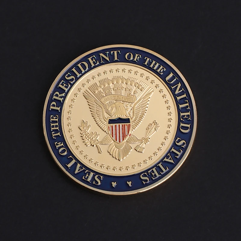 High Quality Commemorative Coin US 45th President DOnald Trump Collection Arts Gifts Souvenir MAY-24A