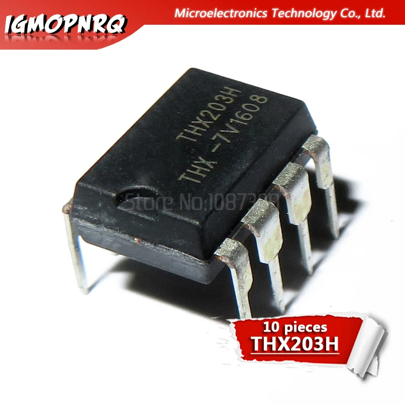 10pcs THX203H THX203 DIP8 PWM Switng Converter DIP-8 new original