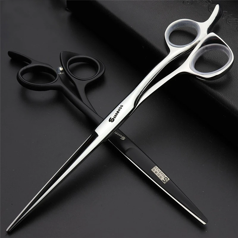 Professional Hairdressing Salon Scissors 5.5/6/6.5 Inch Haircut Barber Shop Scissors 440C Steel Cutting Thinning Scissors Set