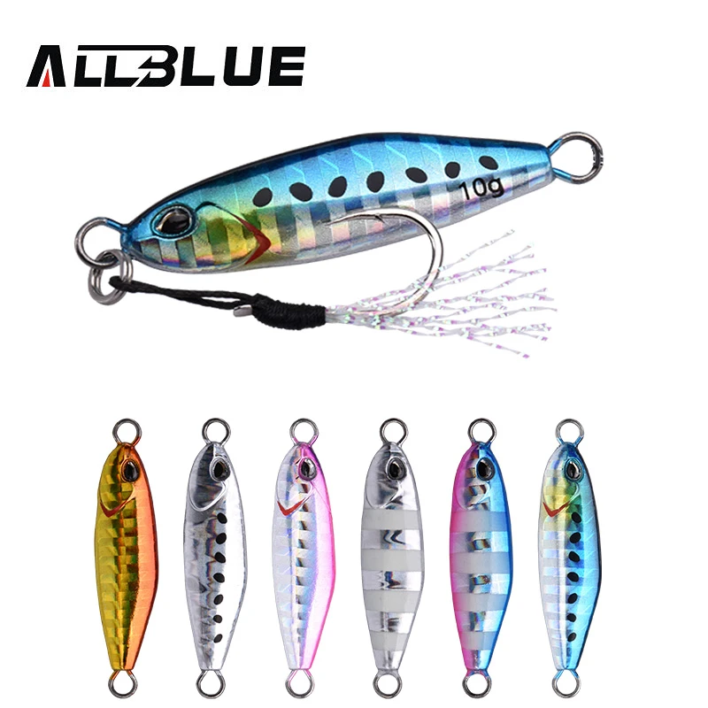 ALLBLUE 2019 DRAGER Micro Metal Jig 3g 5g 7g 10g Shore Casting Jigging Spoon Sea Cast Fishing Lure  Artificial Bait Tackle