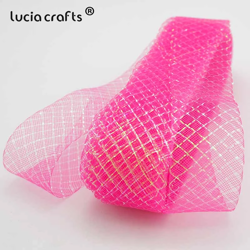 Lucia crafts 10 meters/lot  40mm Nylon Ribbon For DIY Handmade Florist Floral Material  M0501