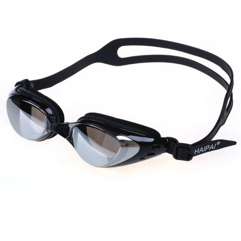 Men Women Professional Swimming Pool Goggles Anti Fog UV Protection Swim Diving Glasses Eyewear Silicone Electroplate Waterproof