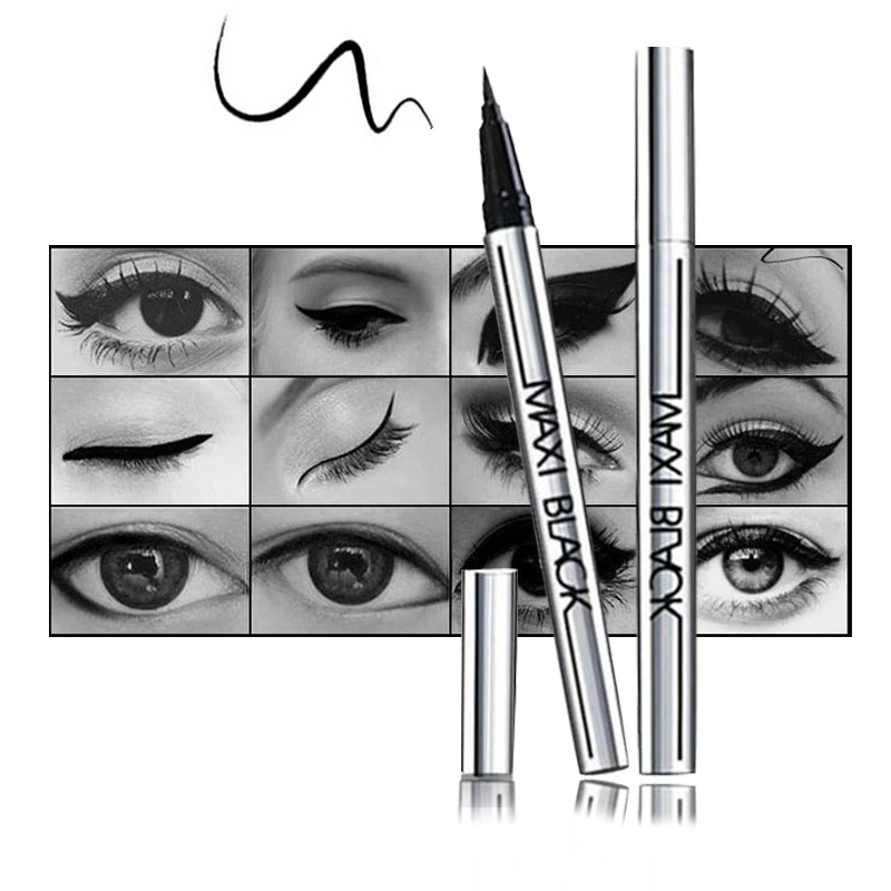 1PC Ultimate Black Liquid Eyeliner Long-lasting Waterproof Eye Liner Pencil Pen Nice Makeup Cosmetic Tools