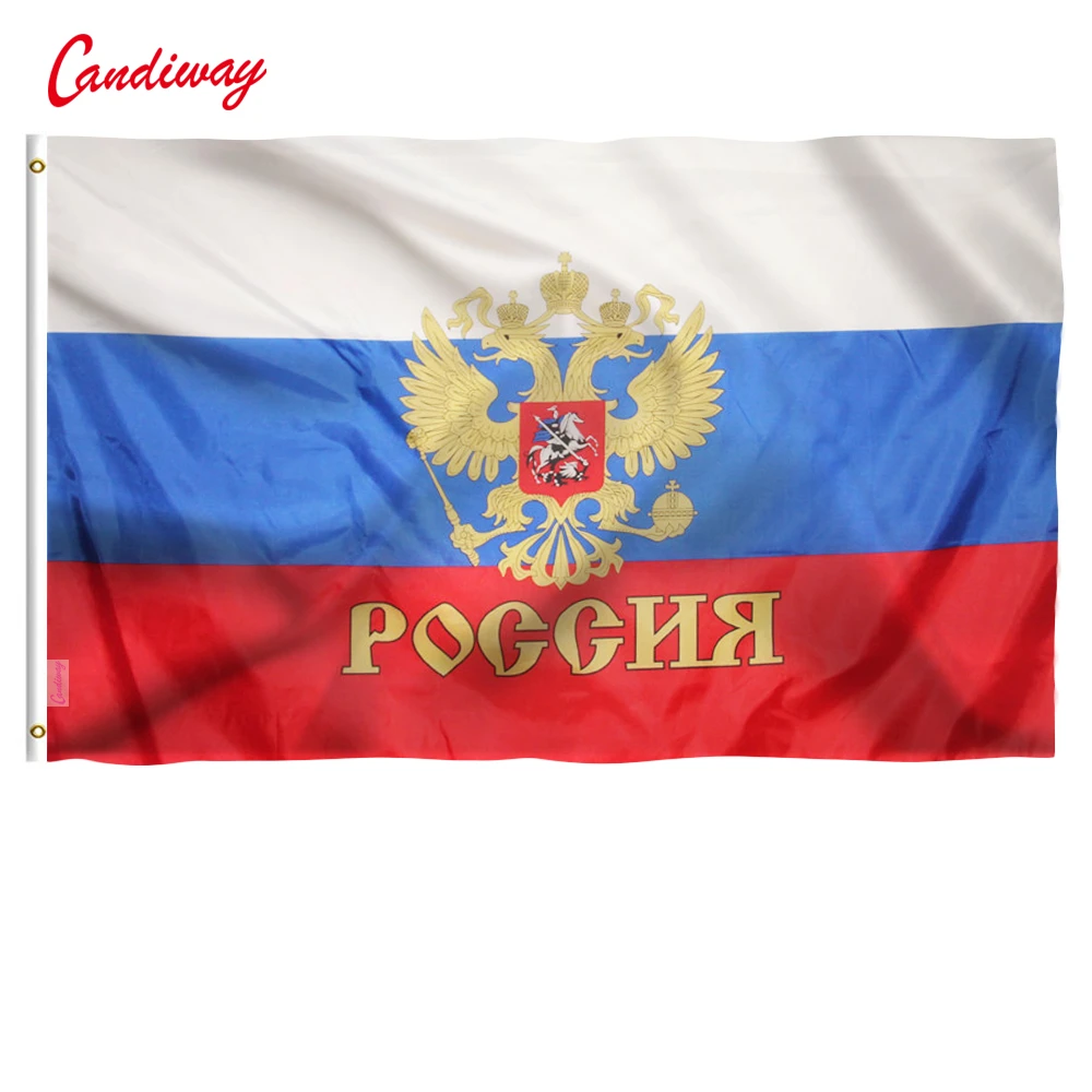 90 x 150cm Russian Federation Presidential flags President of Russia FLAG CCCP National Flag for Festival USSR Home Decora NN024