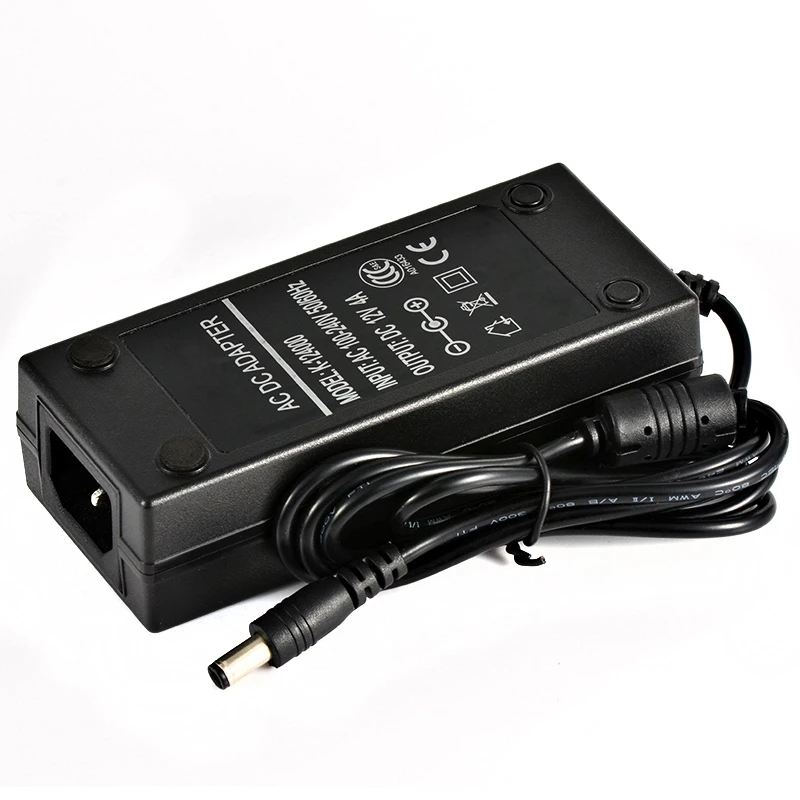 1pc 12V 2A 4A 5A 6A 8A Adapter Power Supply Converter Charger EU AU UK US Input 110V 220V Output LED Strip light transformer