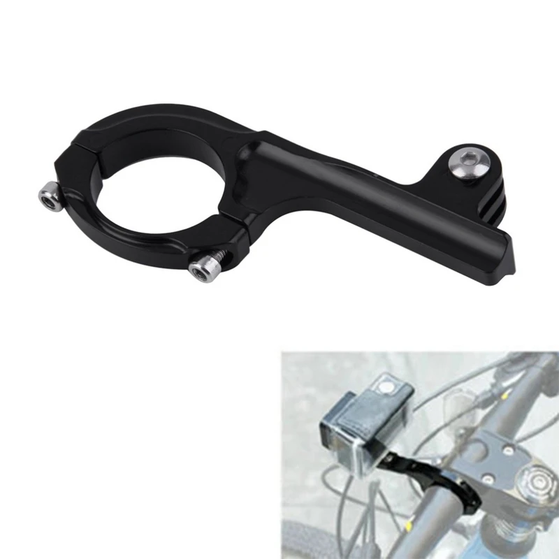 Orbmart Bicycle Motorcycle Bike Aluminum Handlebar Bar Clamp Mount Holder Adapter For Gopro Hero 8 2 3 3+ 4 SJCAM SJ4000 Camera