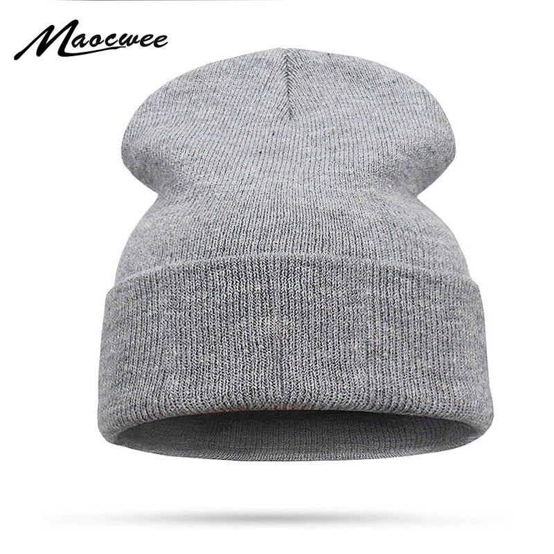 Brand Winter Hat For Men Skullies Beanies Women Fashion Warm Cap Unisex Elasticity Knit Beanie Hats Keep Warm Skull Cap 2018