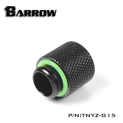 Barrow TNYZ-G15, 15mm Male To Female Extender Fittings, G1 / 4 Male To Female Water Cooling Fittings