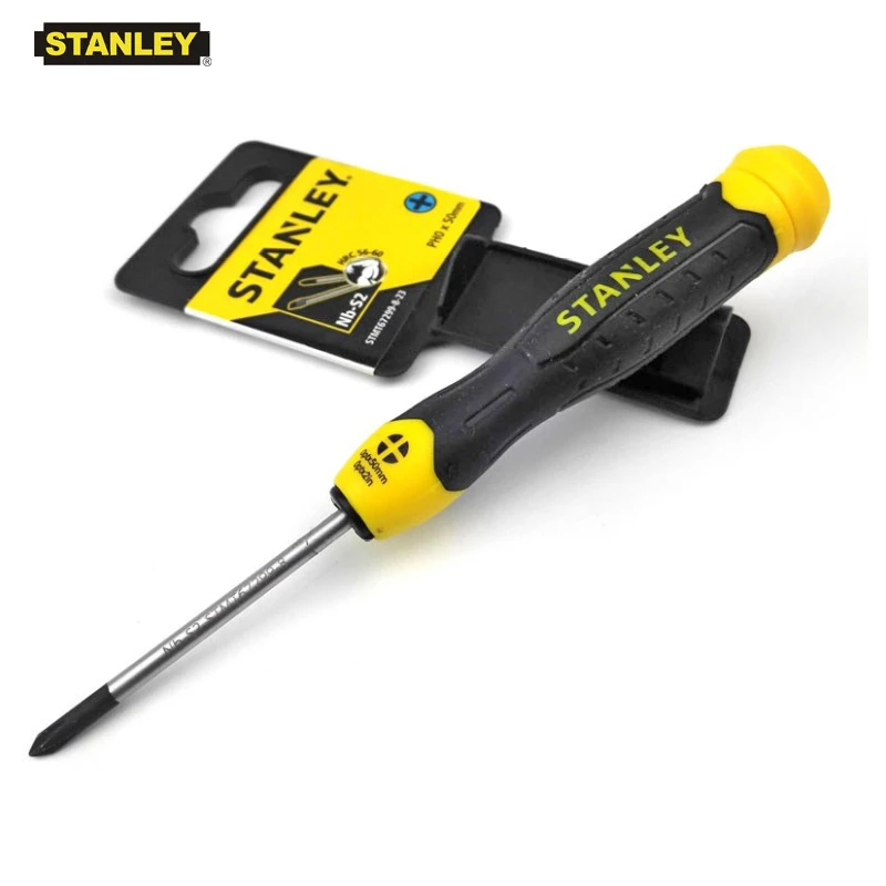 Stanley 1 piece super hard PH0 precision phillips screwdriver shanks length 50mm 75mm 100m 125mm 150mm 200mm with magnet NEW!