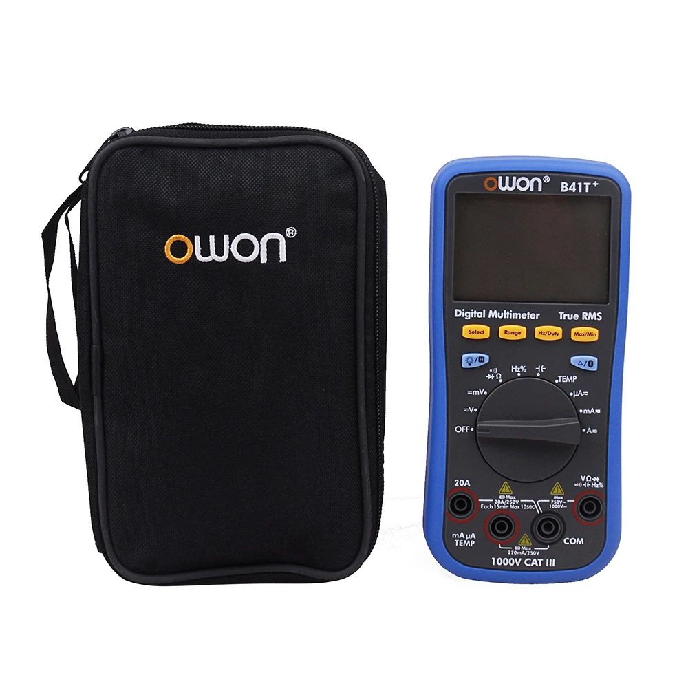 OWON B41T+ 4 1/2 Digital Multimeter With Bluetooth True RMS Backlight Test Meter