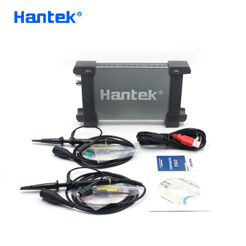 Hantek Official 6022BE Laptop PC USB Digital Storage Virtual Oscilloscope 2 Channels 20Mhz Handheld Portable Osciloscopio