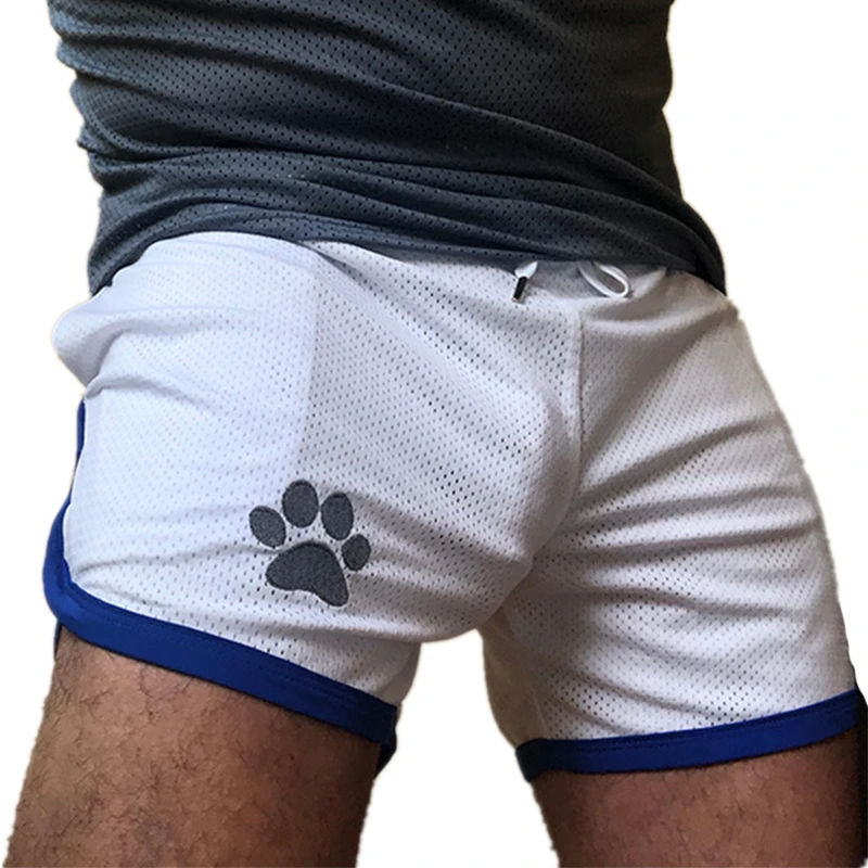 New Grids breathable Running Sports Shorts men quick-drying Bodybuilding Fitness  Short pants Sweatpants Jogger Gyms Men Shorts