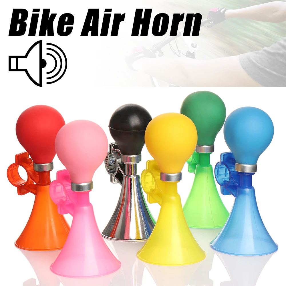 1Pcs Bike Air Horn Safety Road Bicycle Children Bike Handlebar Bell Ring Bicycle Bell Loud Bike Bells Bicycle Accessories