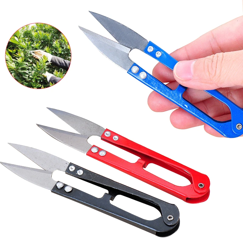 3Pcs Pruning Shears Mini Sharp Scissors Gardening Plant Scissor Branch Pruner Trimmer Tool Sewing Clothes Thread Cutting Cutters