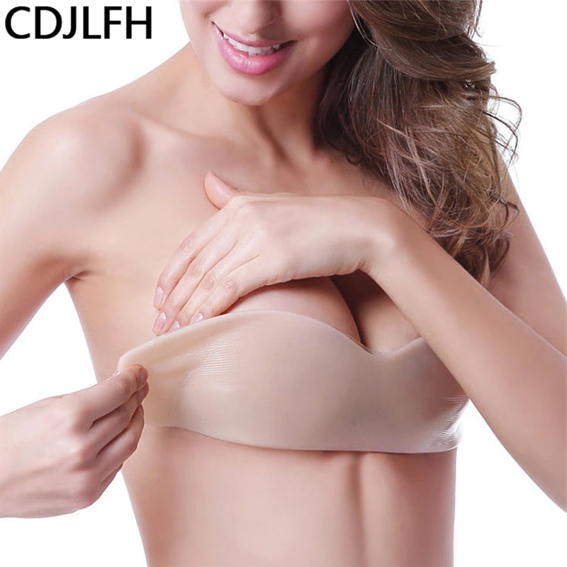 Sexy Bra Lingerie Femme Breast Lift Tape Silicon Bra Push Up Invisible Bras For Women Self Adhesive Nipple Covers Bralettes Pads