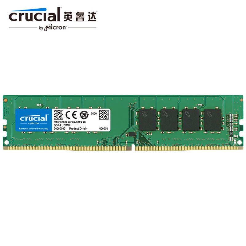 Crucial RAM Memory 8 GB 4GB 16GB 8GB  ram ddr4 2133MHz  2400MHz 2666MHz 288-Pin For Desktop