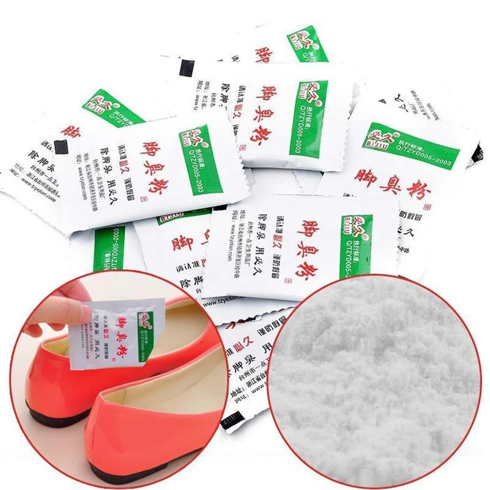 5/10 Packs Pro Powder Antiperspirant Deodorant Bad Smell Remove Foot Odor Shoes Anti Odor Feet Pain Relief Care Tool Accessoires