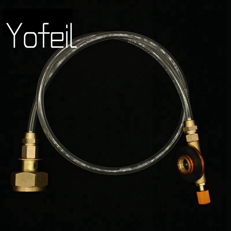 Yofeil Outdoor Camping Gas stove Propane Refill Adapter Gas Flat Cylinder Tank Coupler Adapter gas stove accessories