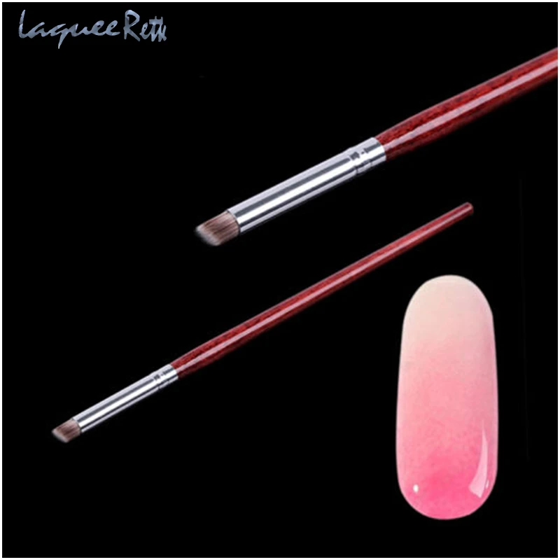 Nail Art Fade Acrylic Crystal Polish UV Gel Gradual Drawing Brush French Image Flower Gradient Painting Pen Manicure Tool