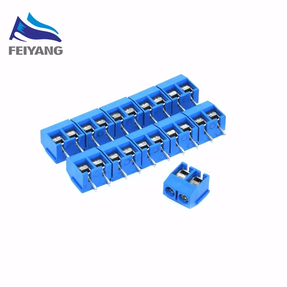 10PCS KF301-2P 5.08mm 2 Pin Connect Terminal Screw Terminal Connector