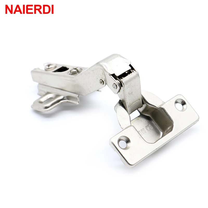 NAIERDI 45 Degree Corner Fold Cabinet Door Hinges 45 Angle Hinge Hardware For Home Kitchen Bathroom Cupboard With Screws