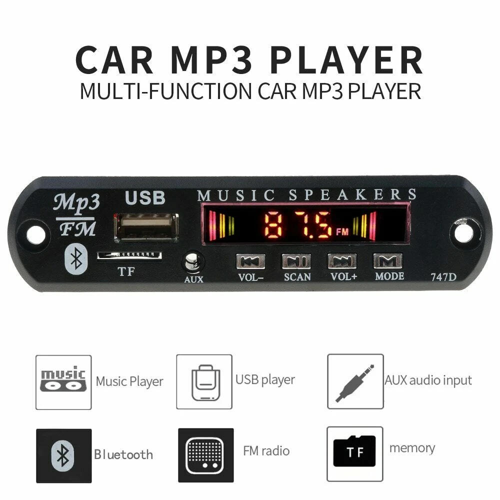 avtagnitola radio bluetooth car radio Wireless car audio USB TF FM Decoder Board MP3 WMA Player with Remote Control Bluetooth