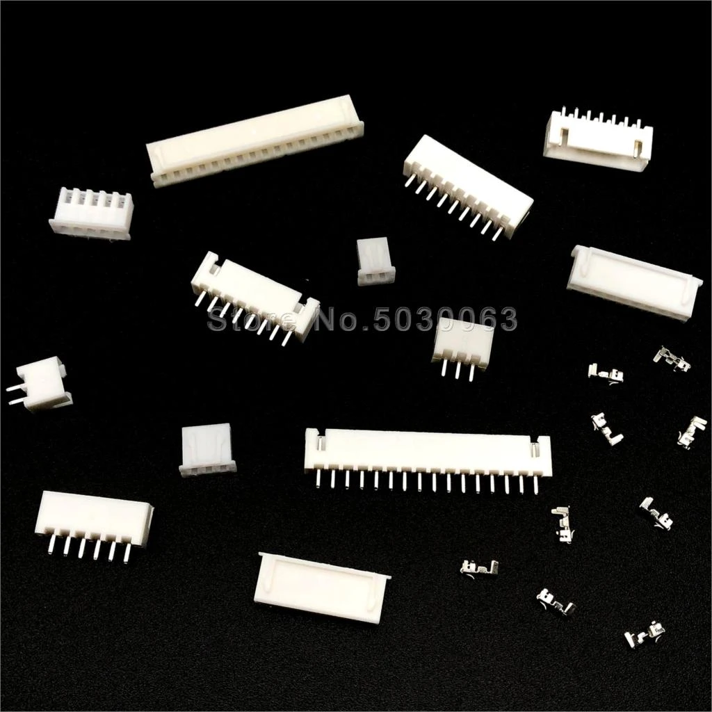 Sets XH2.54 2/3/4/5/6/7/8/9/10/11/12/13/14/15/16/20p 2.54mm pitch Terminal Kit/Housing/Pin Header JST Wire Connectors XH TJC