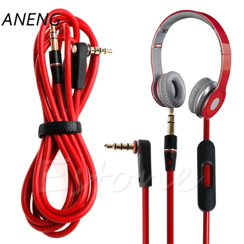 ANENG 3.5mm Audio Cable 3 5 Aux Cable for Beats Solo HD Studio Pro Mixr Headphone Mobile Phone Speaker Aux Cord Wire