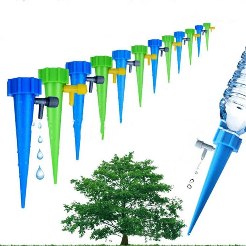 3Pcs/Lot Garden Automatic Drip Cone Lazy Watering Spike Plant Flower Fountain Irrigation System Practical watering Sprinklers