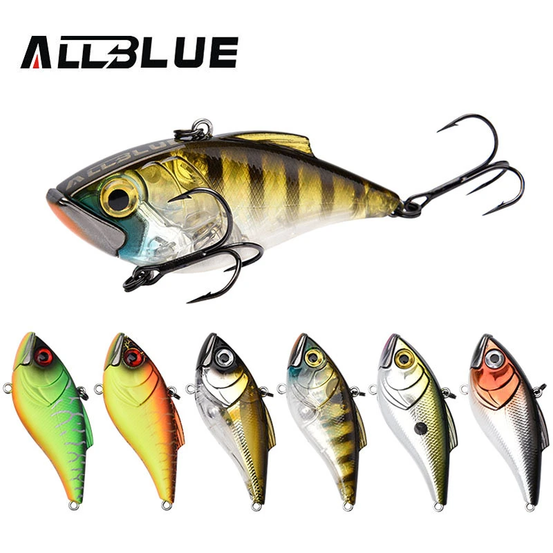 ALLBLUE JOKER 70S Sinking Fishing Lure Lipless Crankbaits Hard Artificial VIB Vibration Bait All Depth Winter Ice Fishing Tackle