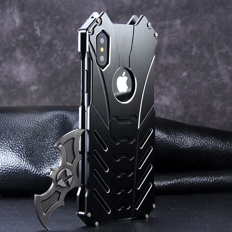 Case For Apple IPhone 12 Pro Max 11 Pro 13 PRO X XS MAX XR 7 8 Plus 12 Mini se Aluminum Metal Armor Shockproof Cover Phone shell