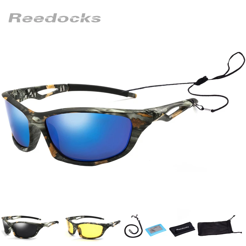 New Camouflage Polarized Fishing Glasses Men Women Cycling Hiking Driving Sunglasses UV400 Outdoor Climbing Sports Eyewear