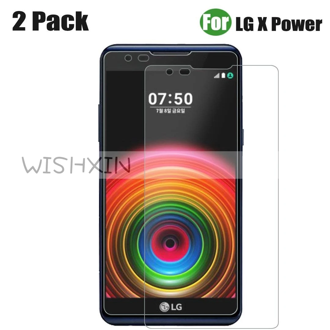 2PCS Tempered Glass For LG X power K220DS Screen Protector LG X Power XPower K220 DS K210 K 210 220 220DS Screen Protector Glass