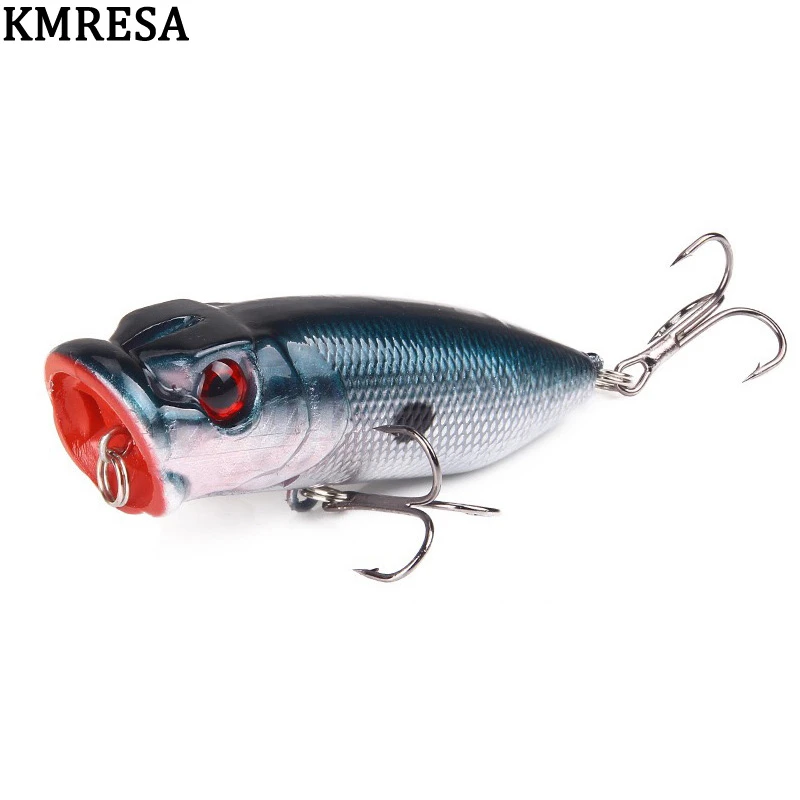 1pcs 6.5cm 11.8g Popper Fishing minnow fishing lure Crankbait Wobbler Tackle Isca poper Floating Top Water pike lures