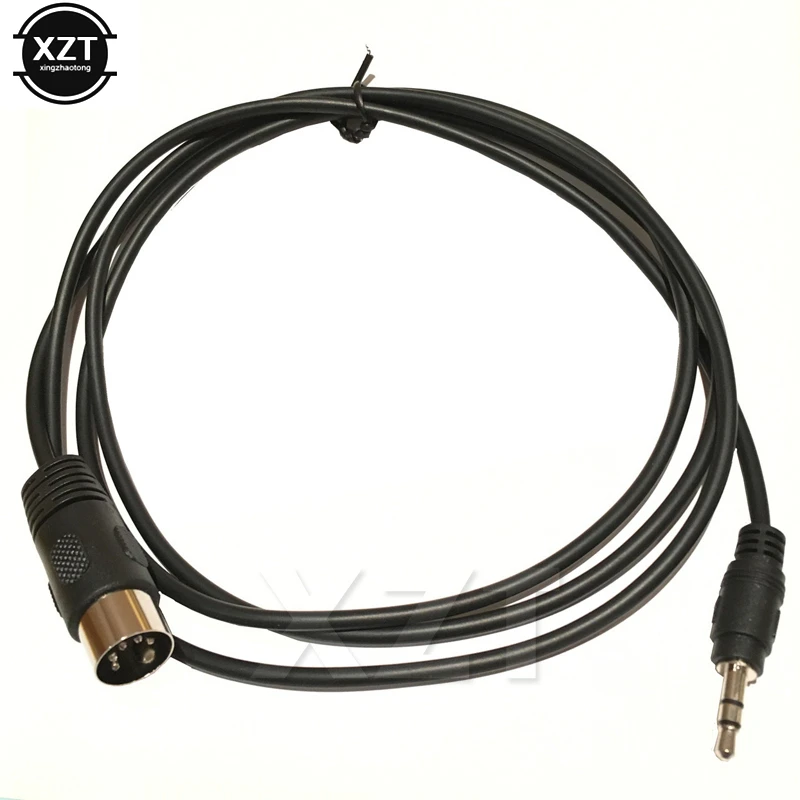 Hot sale Audio Extension Line Din 5 Pin Din MIDI Male Plug To 3.5mm Male Stereo Jack Audio Extension Cable of 0.5m/1.5M/ 3M