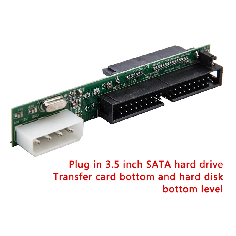 Sata to IDE Adapter Converter 1.5Gbs 2.5 Sata Female to 3.5 inch IDE Male 40 pin port Support ATA 133 100 SSD HDD CD DVD Serial