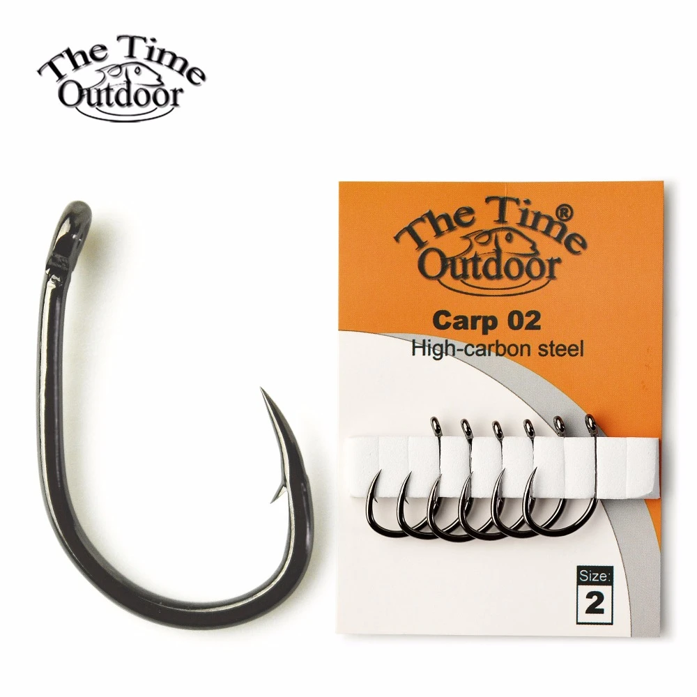 Carbon Steel Carp Fishing Hooks Barbed Hook Fishing Tackle Carp fishing Carp Hooks Fish Carp Pesca Hight Quality 1 pack