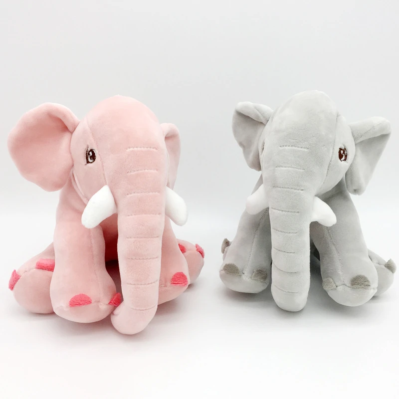 20 CM Baby Cute Elephant Plush Stuffed Toy Doll Soft Animal Plush Toy